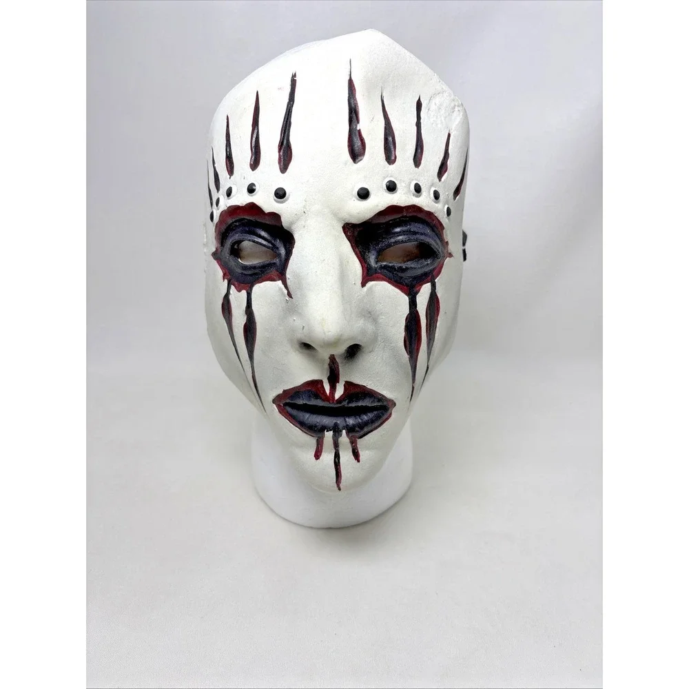 Slipknot Mask Joey Jordison Vol.3 Vinyl Rubber Black and Red Debute Variant‎